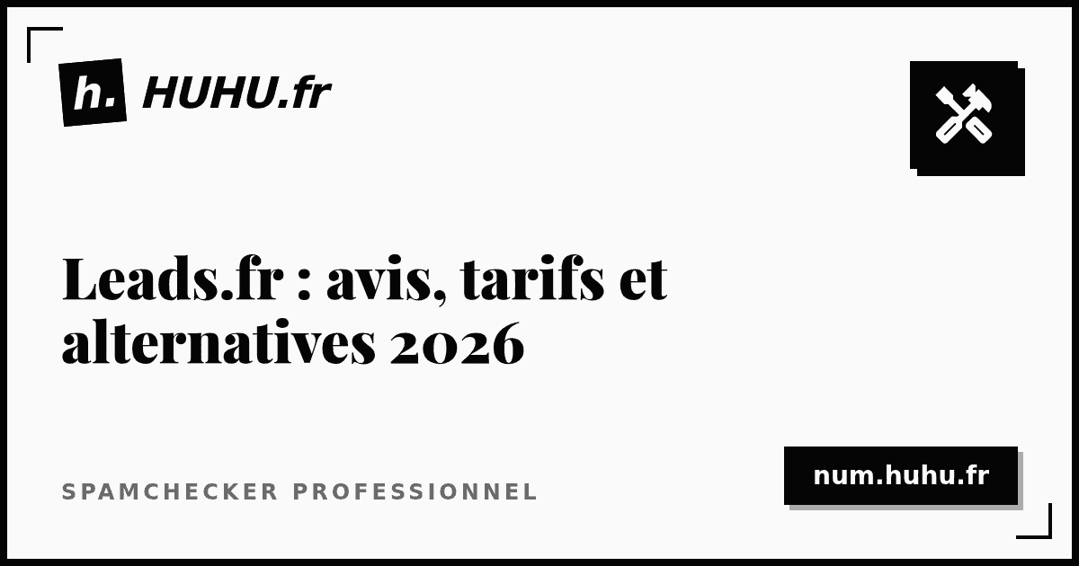 Leads.fr Review: Pricing and Alternatives 2026
